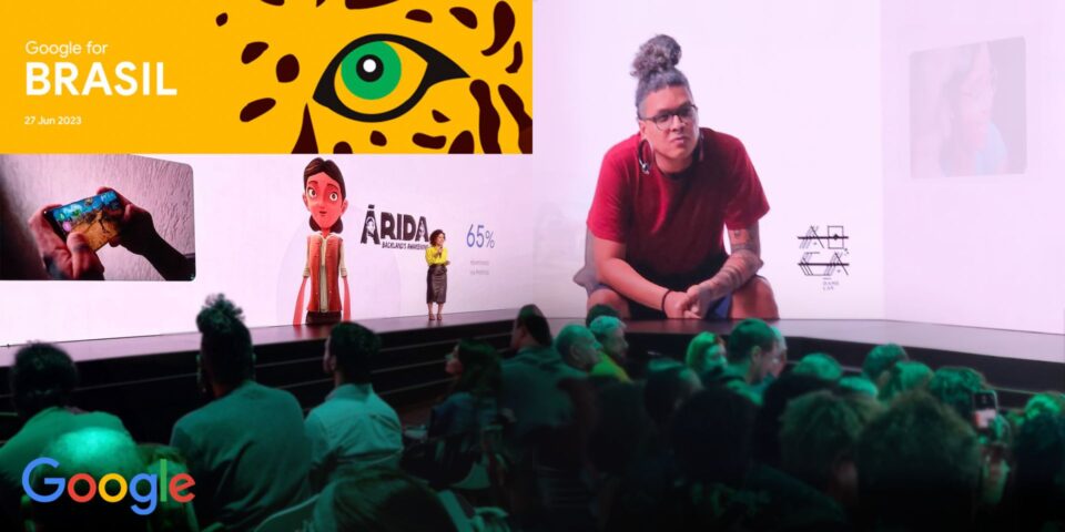 Jogos indie brasileiro ÁRIDA aparece em destaque no evento do Google e no BIG em São Paulo