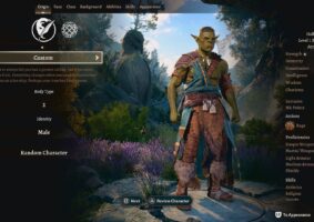 Baldur's Gate 3: PlayStation divulga novos detalhes sobre criação de personagens