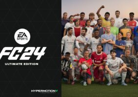 Capa da Edição Ultimate do EA SPORTS FC 24, o "novo FIFA", é mostrada