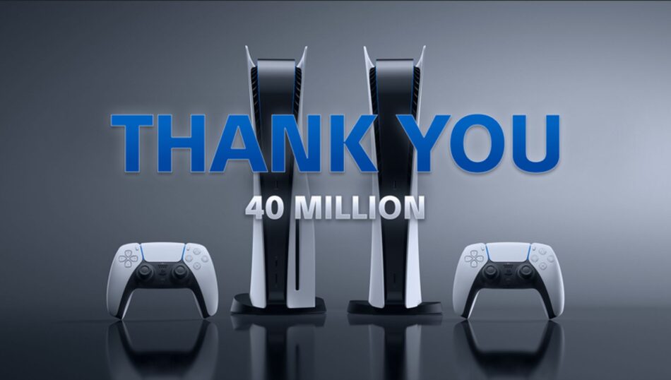 PlayStation 5 alcança 40 milhões em vendas