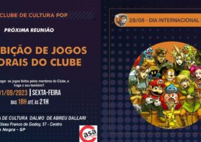 Clube de Cultura Pop, em Serra Negra, promove exibição de jogos brasileiros