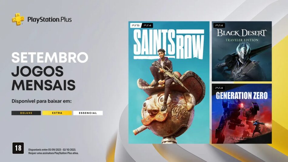 PlayStation Plus: confira os jogos que entram no catálogo em setembro; PlayStation anuncia reajuste nas assinaturas anuais.