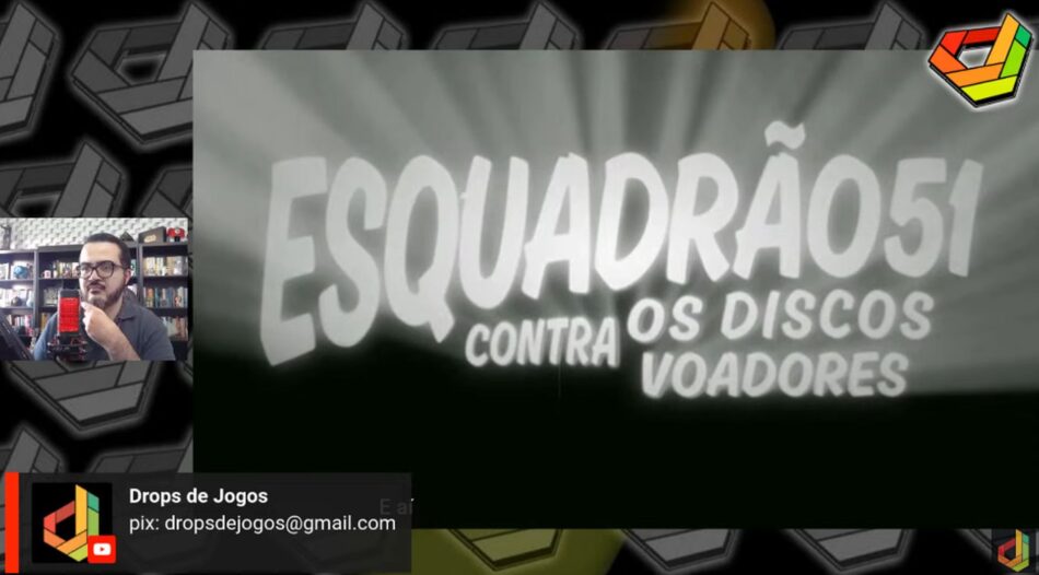 Drops debate e joga o game indie brasileiro Esquadrão 51