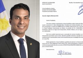 Irajá e a viagem paga pelo Senado com Flávio Bolsonaro
