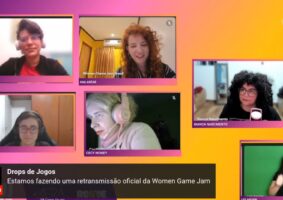 Drops de Jogos faz retransmissão da Women Game Jam 2023