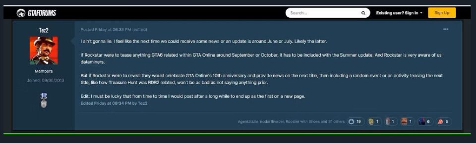 GTA VI chega antes de abril de 2025, sugere Take Two