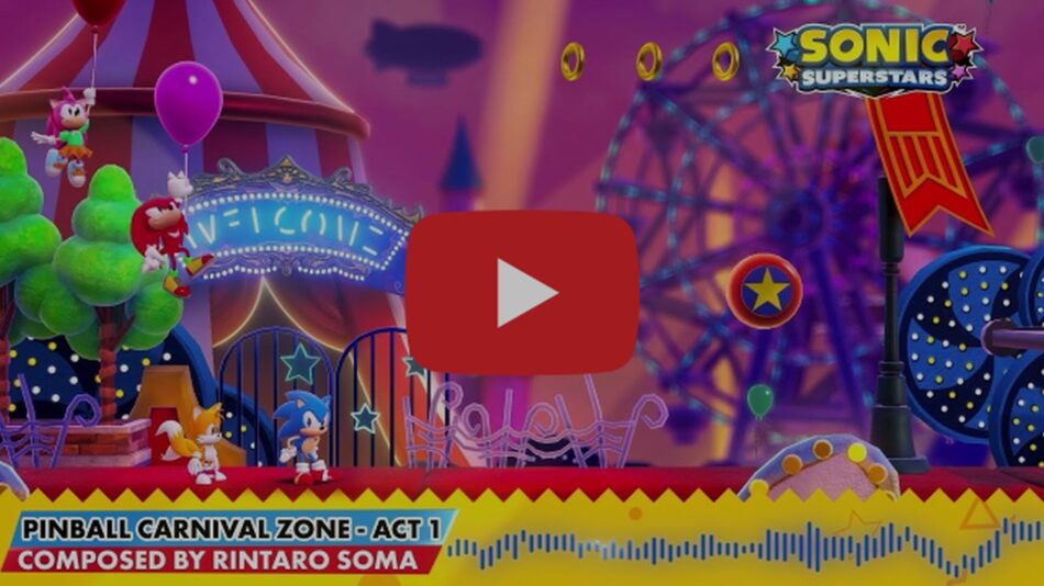 SEGA lança novo vídeo da trilha sonora de Sonic Superstars