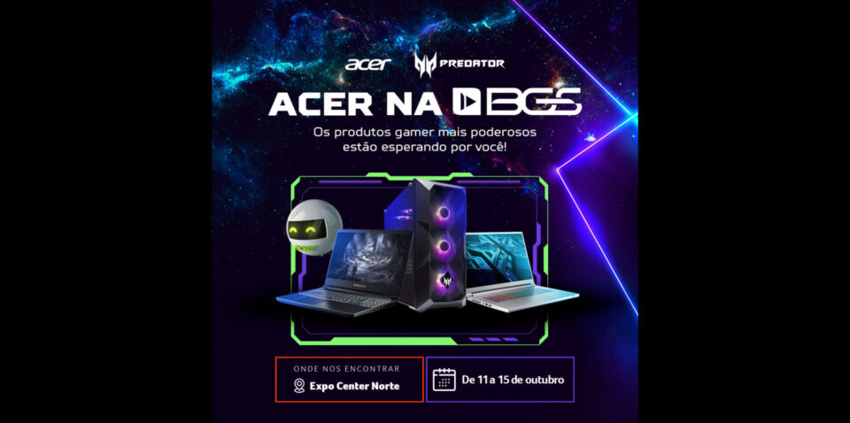 Acer anuncia presença na BGS 2023