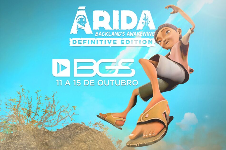 Aoca está presente na Brasil Game Show 2023 e tem sequência de Árida programada para 2024