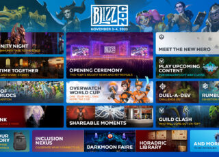 Blizzard compartilha primeira impressão do programa presencial da BlizzCon