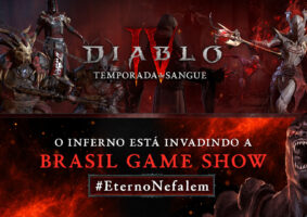 Diablo IV e Black Nimbus promovem ação com flash tattoos na BGS 2023