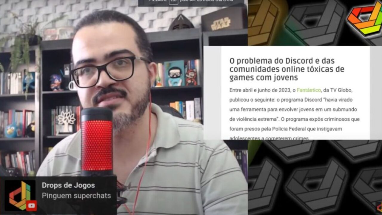 Drops debate o Discord após novo ataque em escola de São Paulo - Drops de  Jogos