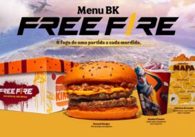 Campanha de Free Fire com Burger King venceu categoria no Prêmio Licensing Con 2023