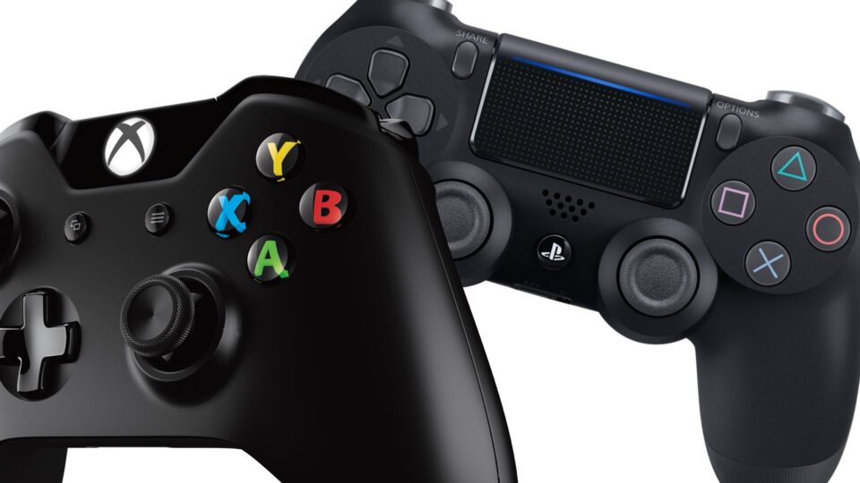 Controles de PlayStation e Xbox. Foto: Divulgação/Reprodução/IGN