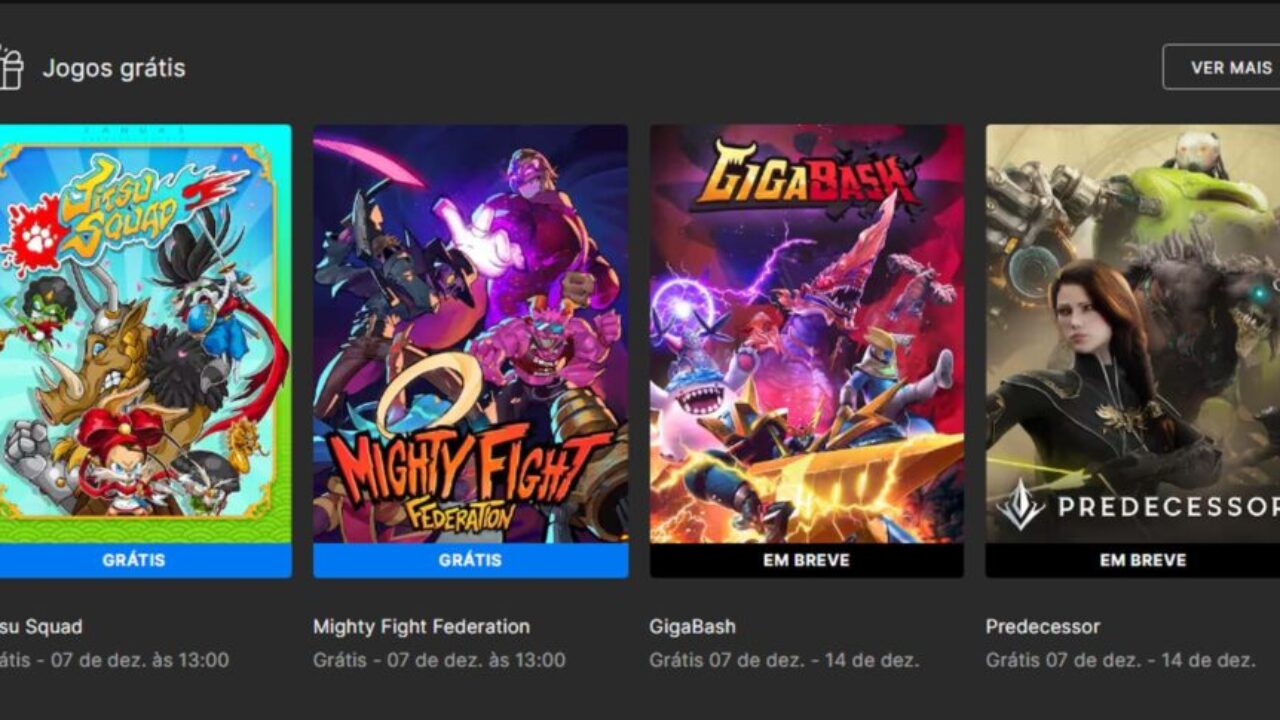 Epic Games Store solta os jogos GigaBash e Predecessor de graça - Drops de  Jogos