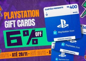 Hype Games: promoções de cartões presentes da PlayStation
