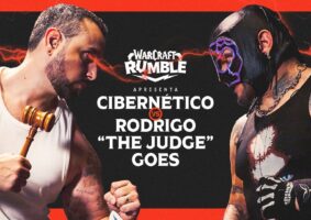 Rodrigo Goes e El Cibernético se enfrentam no ringue de luta livre em campanha de Warcraft Rumble