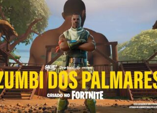 Novo mapa do Fortnite, um dos jogos on-line mais populares do mundo, contará a história do Quilombo dos Palmares — Foto: Reprodução