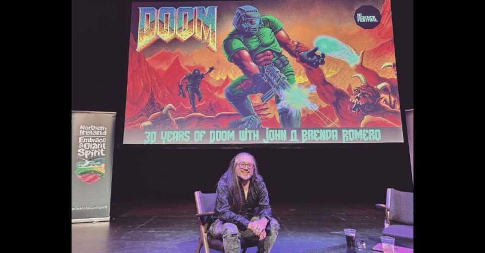 30 anos de Doom e John Romero. Foto: Reprodução/Instagram