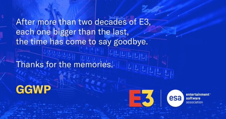 A E3 acaba oficialmente. Foto: Reprodução/X