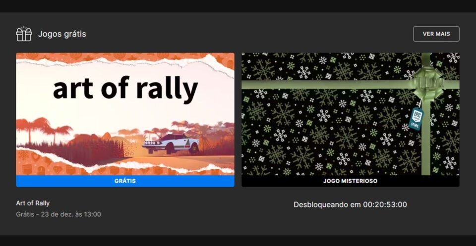 Epic Games Store solta o jogo Art of Rally de graça