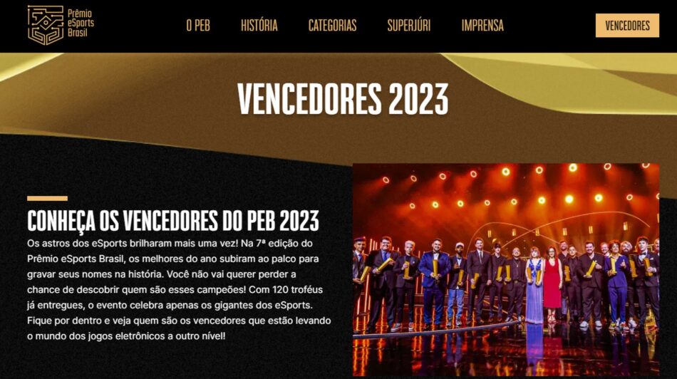 Prêmio eSports Brasil 2023