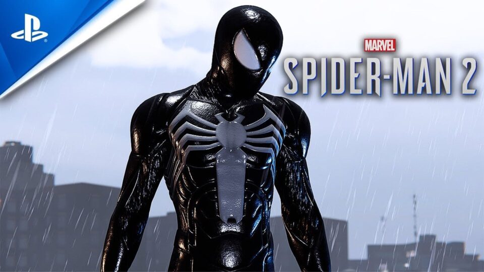 Spider-Man Peter Parker no traje simbionte, o Venom. Foto: Reprodução/YouTube