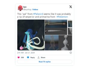 CEO da empresa de Palworld responde às acusações de plágio com Pokémon. Foto: Reprodução/X