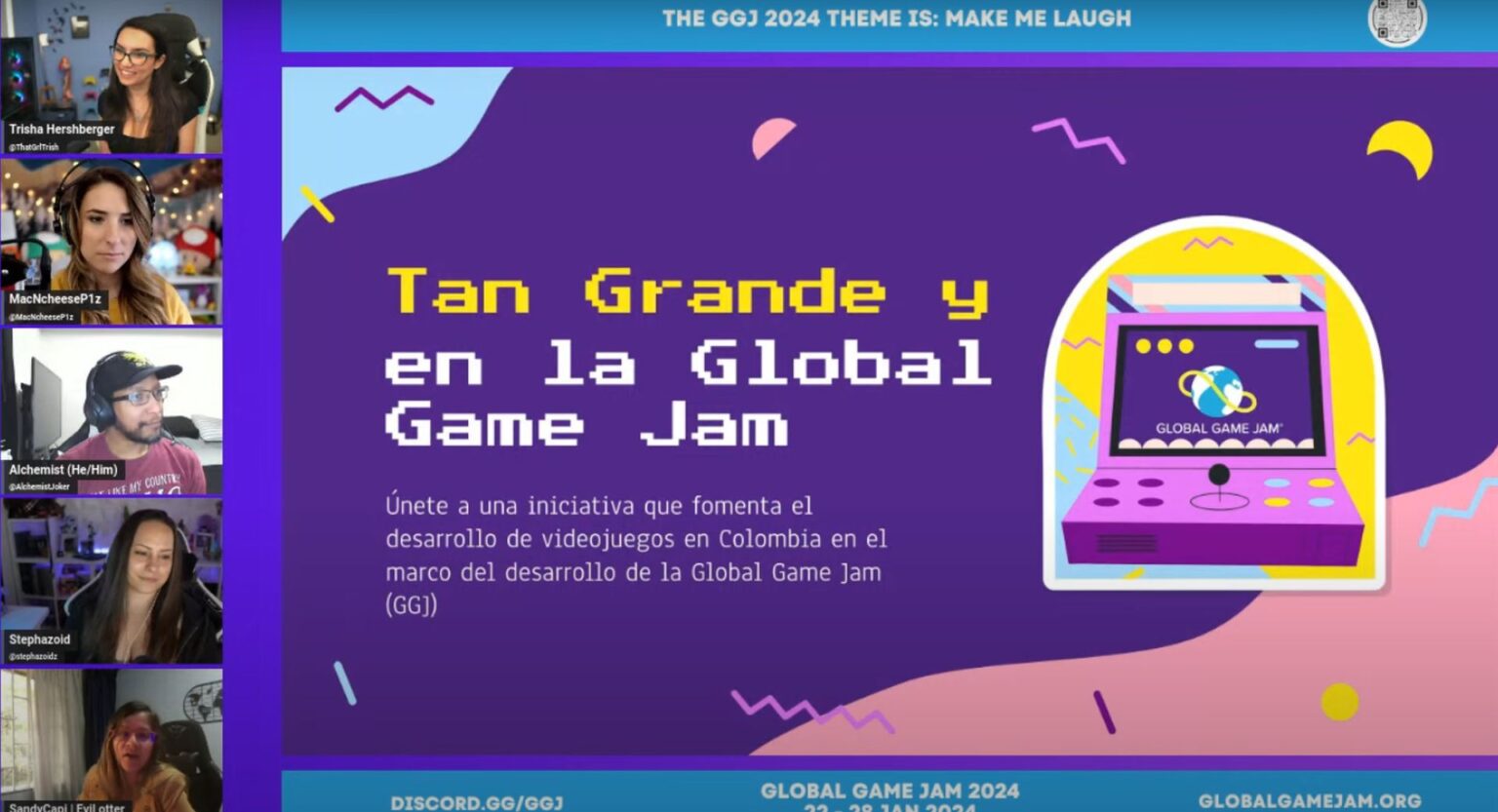 O tema da Global Game Jam 2024 é, acredite se quiser, "façame rir