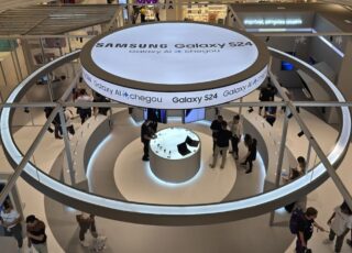 Samsung inaugura Galaxy AI Zone em São Paulo. Foto: Divulgação