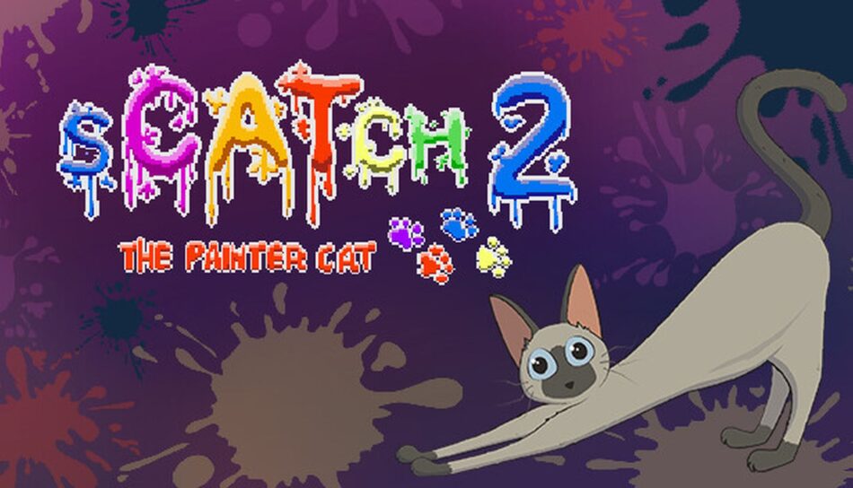 sCATch 2: The Painter Cat. Foto: Divulgação/Steam