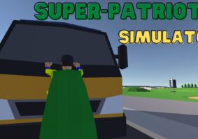 Super-Patriota Simulator. Foto: Divulgação/Steam