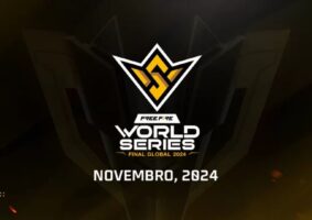 Logo oficial da Free Fire World Series Final Global 2024 (Garena/Divulgação)