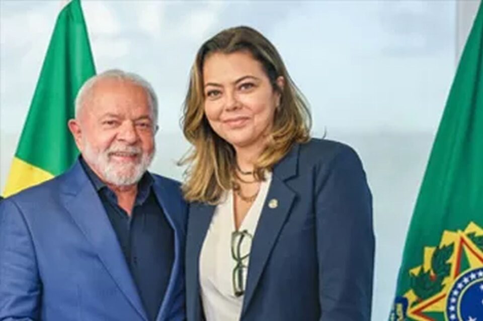 Lula e Leila Barros. Foto: Divulgação