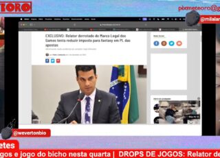 Cobertura do Drops de Jogos do Marco Legal dos Games é destaque no canal Meteoro Brasil. Foto: Reprodução/YouTube