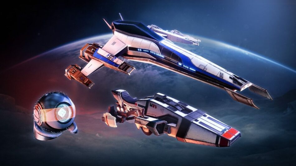 Equipamentos da tripulação de Mass Effect chegam em Destiny 2. Foto: Divulgação