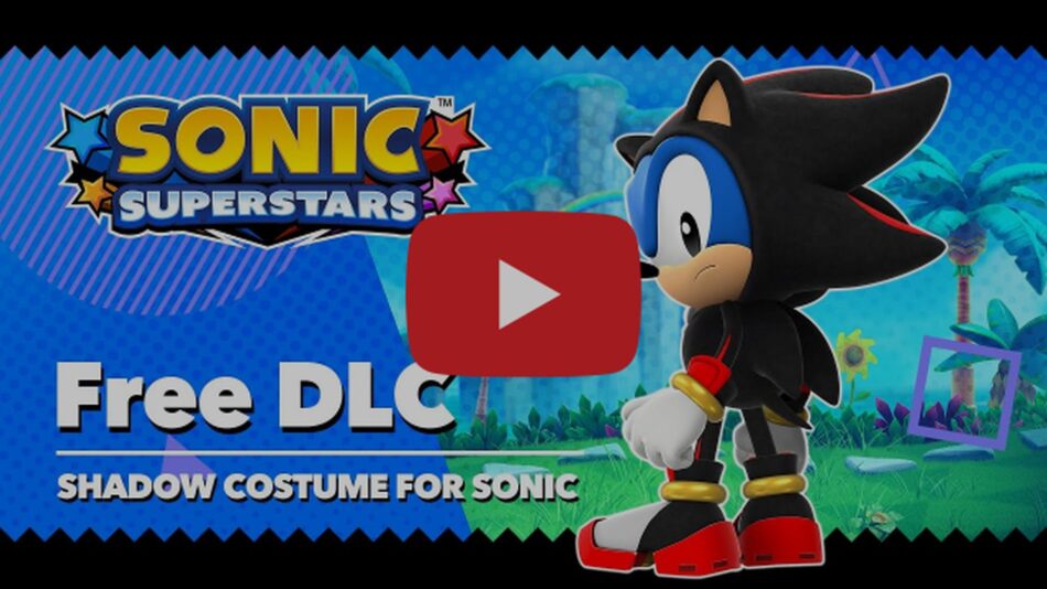 Traje do Shadow em Sonic Superstars para o Sonic está agora disponível. Foto: Divulgação