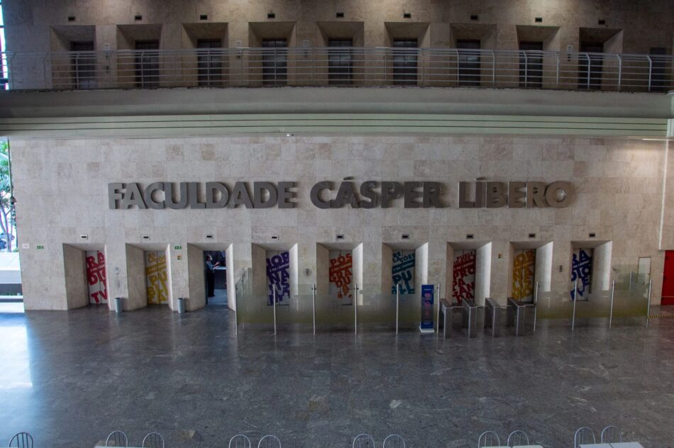 Faculdade Cásper Líbero. Foto: Reprodução/Revista Esquinas