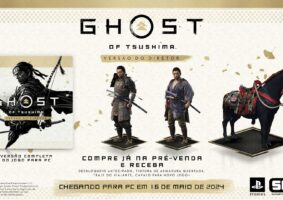 Ghost of Tsushima: Versão do Diretor será lançado para PC em 16 de maio. Foto: Divulgação
