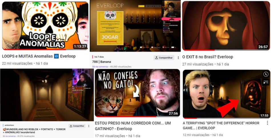 Jogo indie brasileiro Everloop chega em milhares de visualizações em streamers do YouTube e Twitch. Foto: Reprodução
