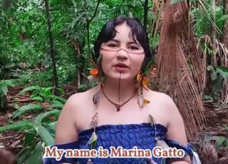 Marina Gatto. Foto: Reprodução/YouTube