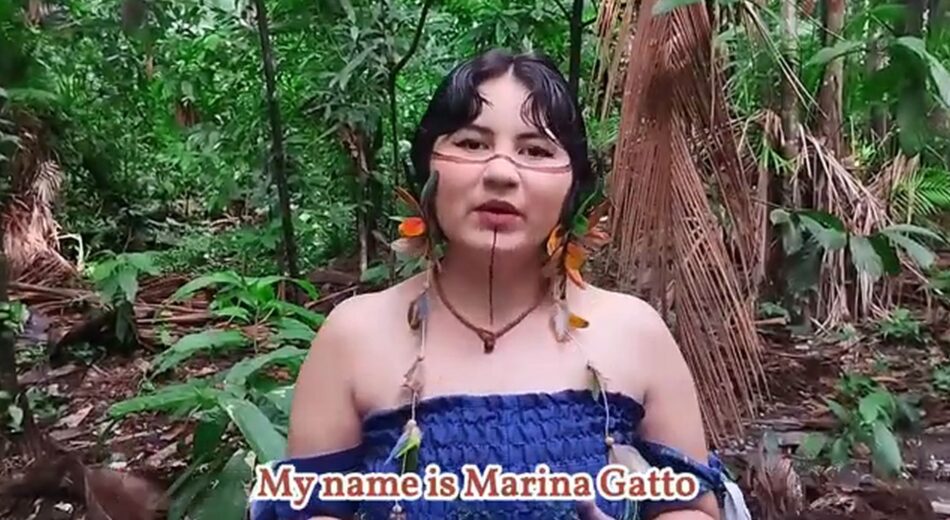 Marina Gatto. Foto: Reprodução/YouTube