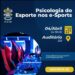 PUC-SP promove palestra gratuita de psicologia do esporte nos eSports em abril. Foto: Divulgação
