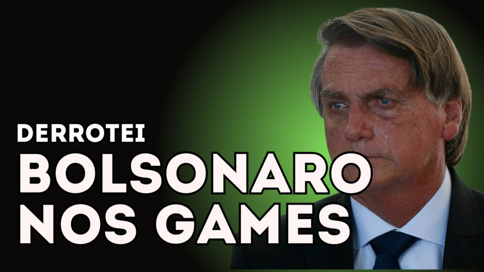 Já derrotei Bolsonaro em dois videogames. Foto: Divulgação/Drops de Jogos