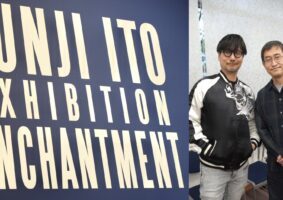 Hideo Kojima visita exposição do mangaka Junji Ito. Foto: Divulgação/X