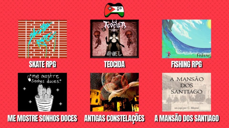 Quais jogos indie brasileiros estão no bundle de apoio às vítimas na Palestina? Foto: Reprodução/X