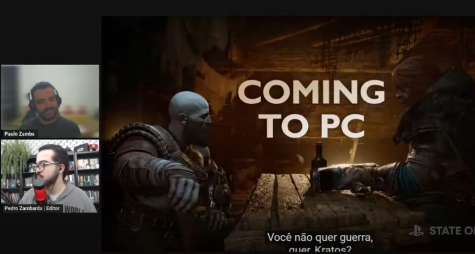God of War Ragnarok chega para PC. Foto: Reprodução/YouTube