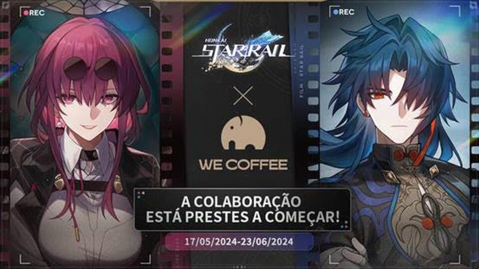 Saiba como funciona a colaboração entre marcas Honkai: Star Rail x We Coffee. Foto: Divulgação