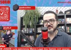 Canal Meteoro Brasil aborda Lula sancionando com um veto o Marco Legal dos Games. Foto: Reprodução/YouTube