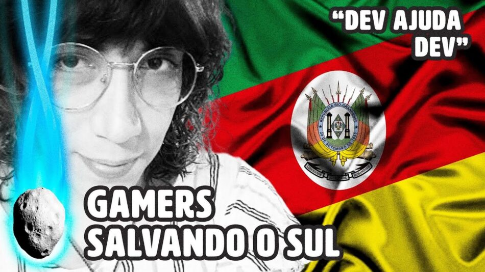 Com a OiCabie: Meteoro Brasil divulga bundle de desenvolvedores de jogos para apoiar vítimas do RS. Foto: Reprodução/YouTube